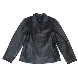 Mossimo Women's Black Leather Jacket